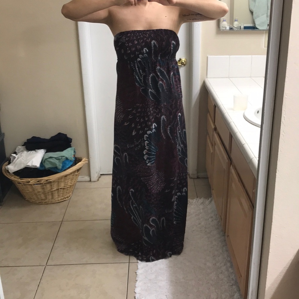 Strapless dress